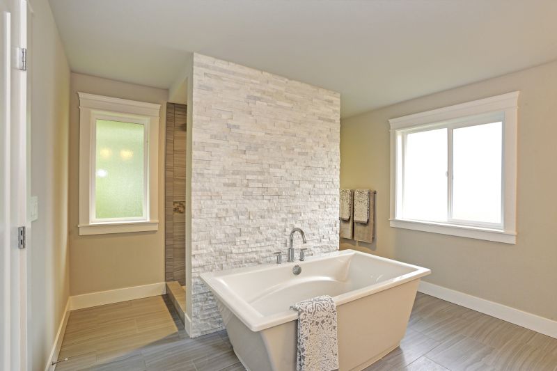 Modern Alcove Tub